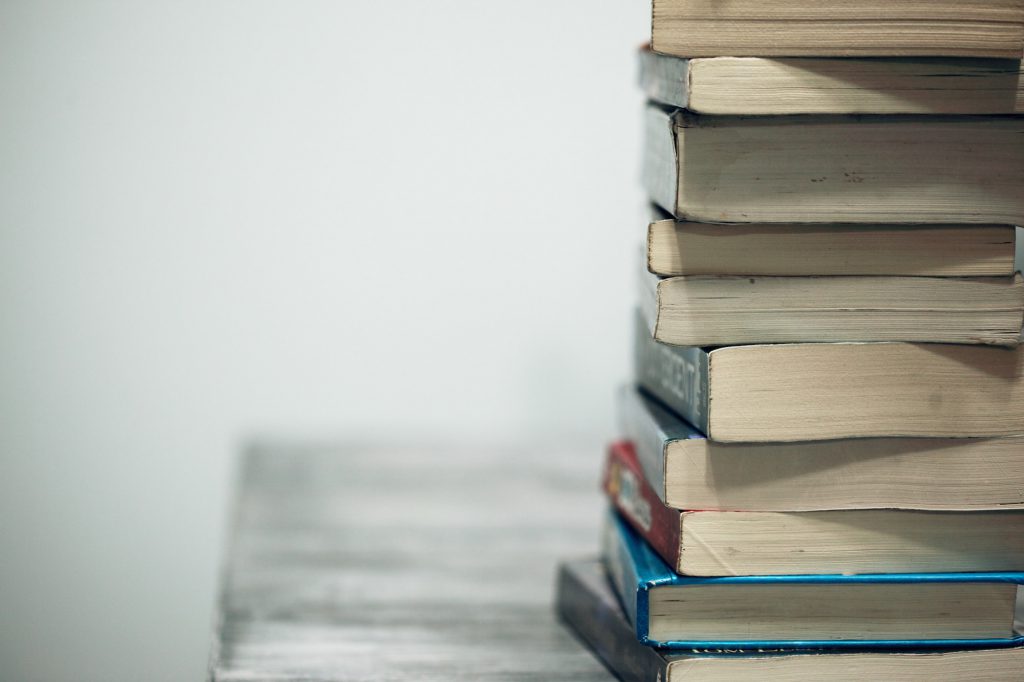 pile of books image, decorative