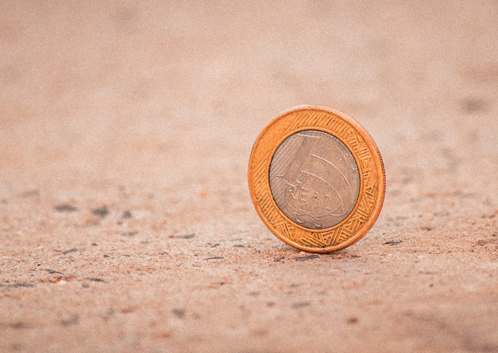 coin on ground